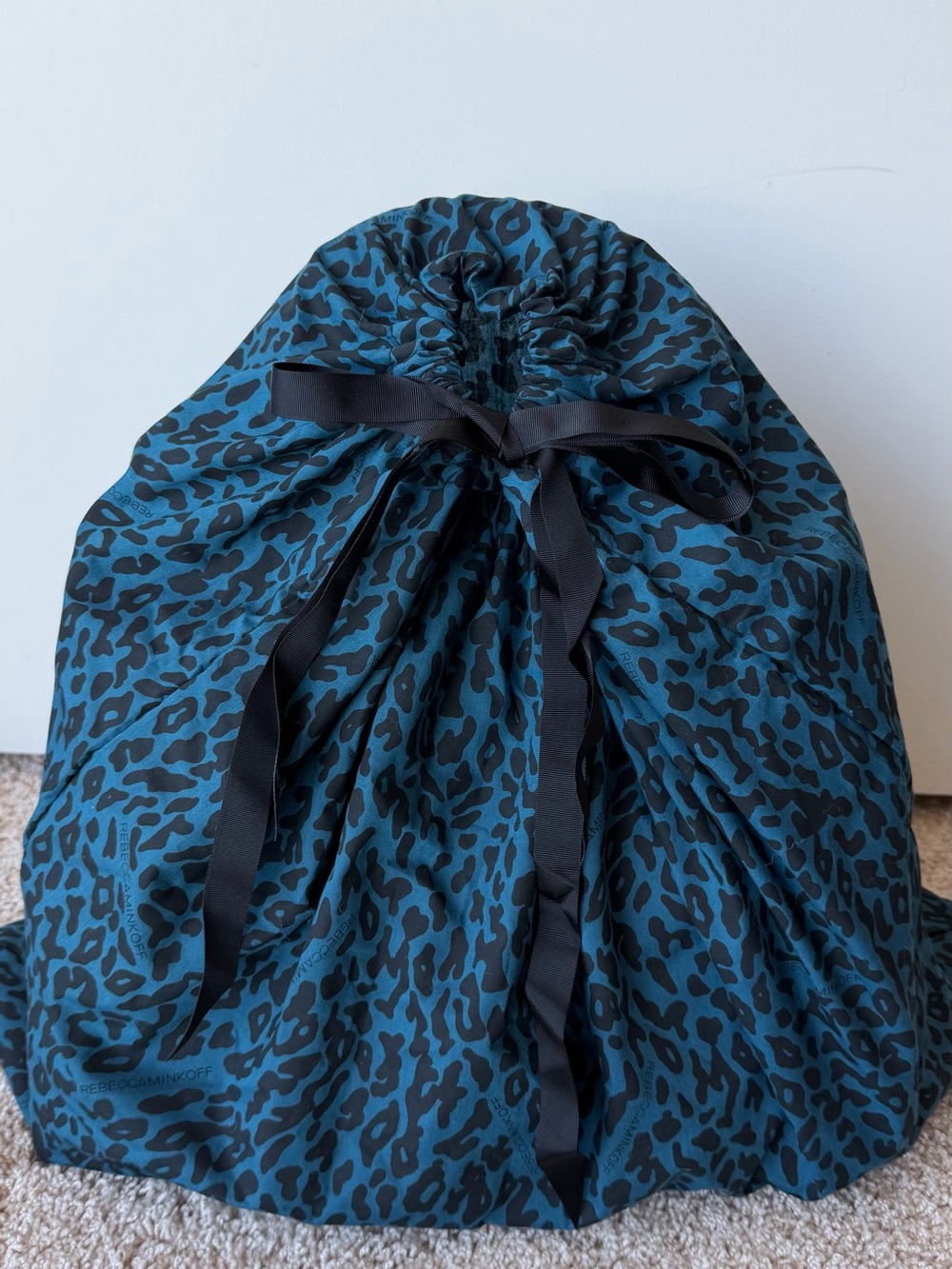 Rebecca Minkoff Black Leather & Zebra Faux Fur Satchel Tote - Picture 6 of 8